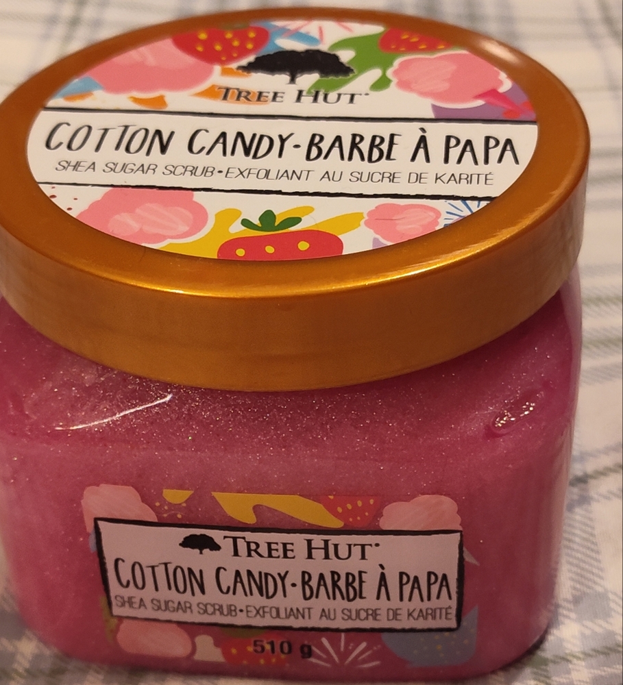 NEW! Tree Hut Cotton Candy Body Scrub (510g)